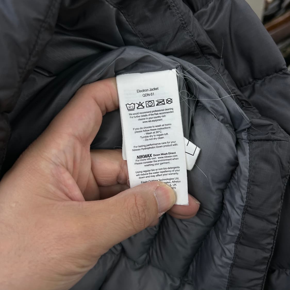 15253 - Rab 랩 일렉트론 다운 자켓 상품이미지6