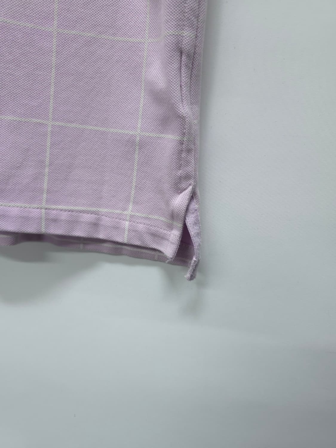 ​나이키 남성 라벤더 체크 반팔 카라티 드라이핏 (L사이즈) 상품이미지6