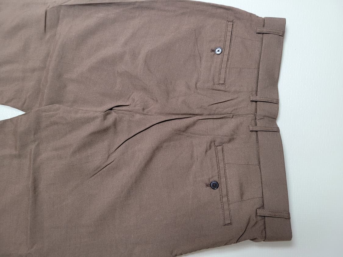 스파오 SPAO 남자 린넨 치노 34 브라운 상품이미지10