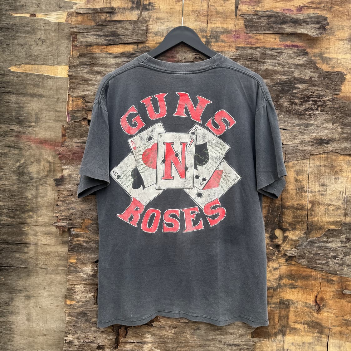 Smoke 빈티지 건즈앤로지스 1991 티셔츠 상품이미지2