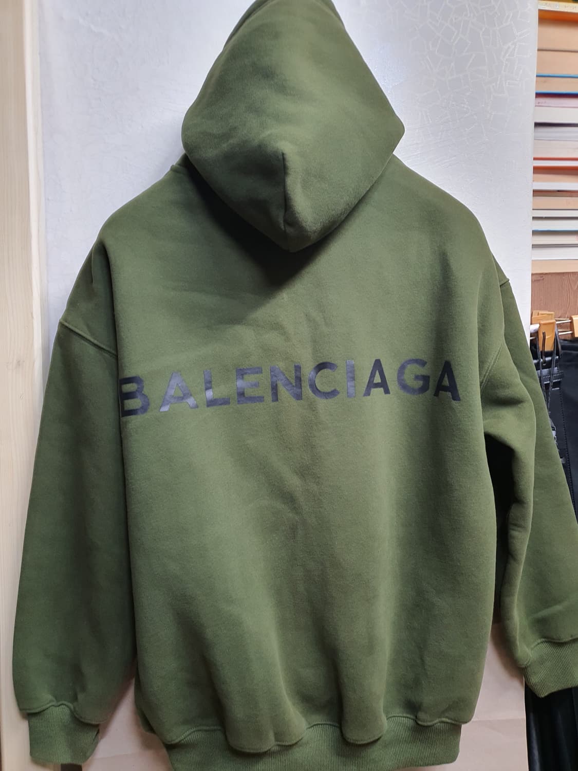 발렌시아가 백로고 헤비후드  상품이미지4