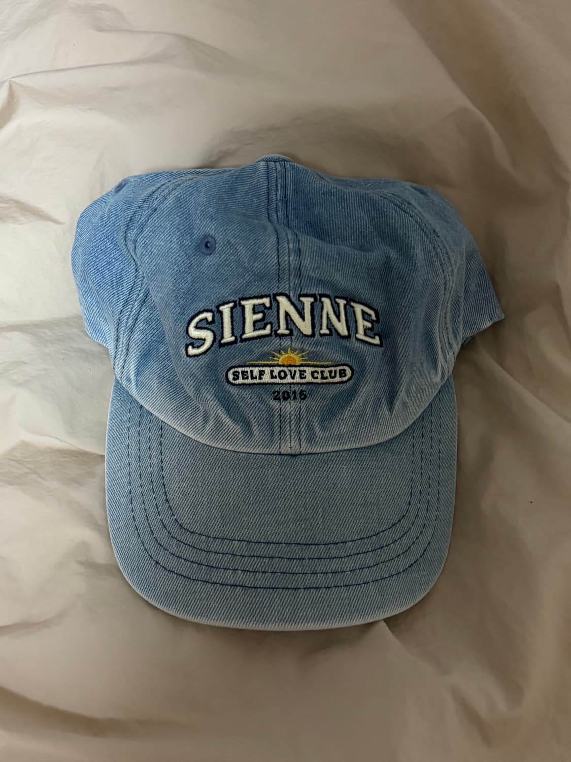 시엔느 데님 볼캡 모자 상품이미지1