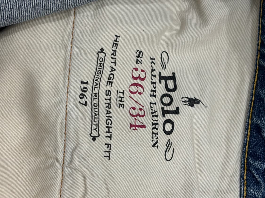 랄프로렌 헤리티지 스트레이트핏 하바나 데님 진 상품이미지7