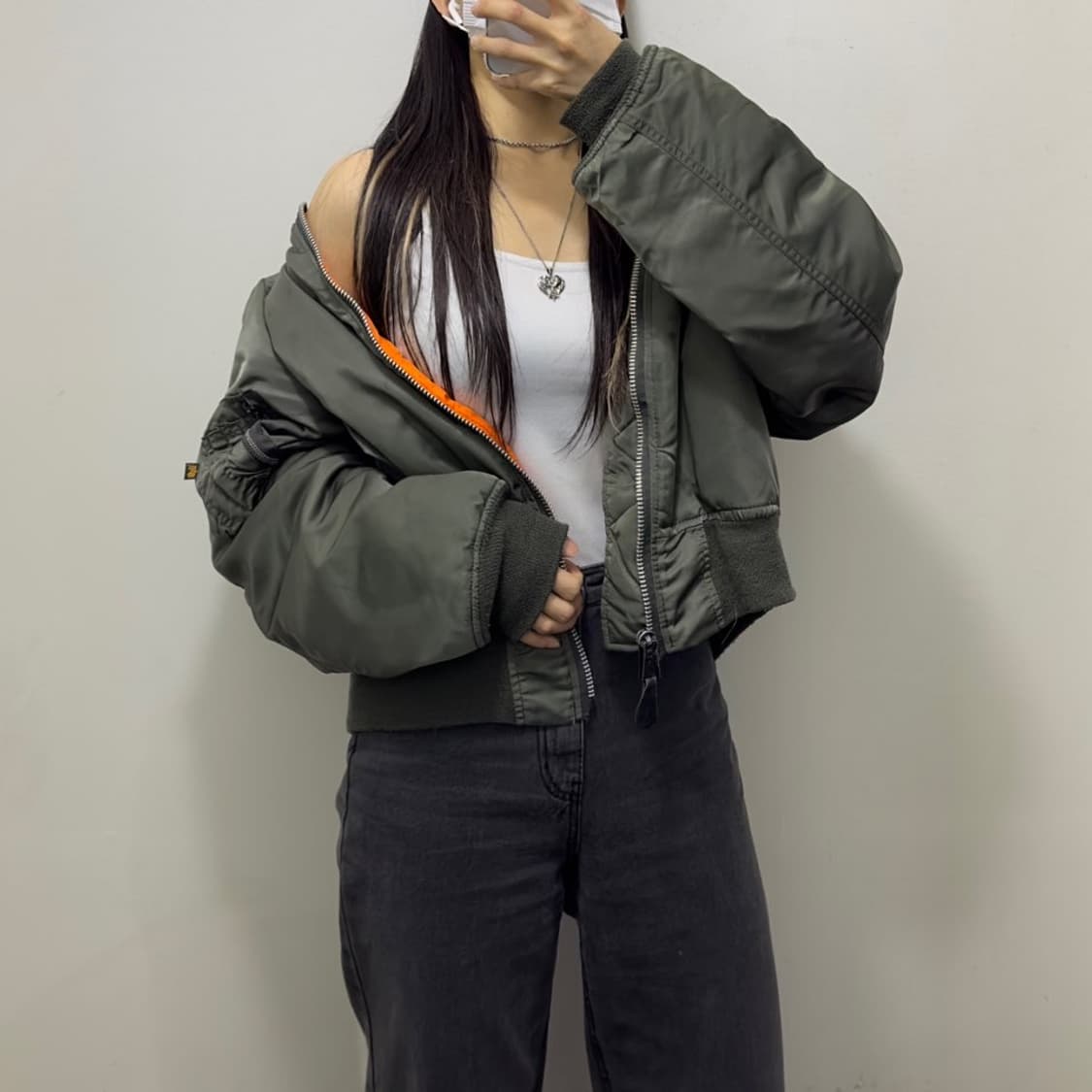 알파인더 스트리 리버시블 항공점퍼 상품이미지1