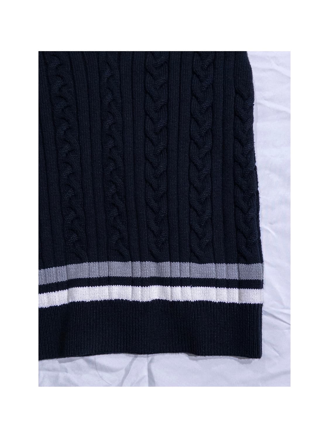 Y/Project Varsity Cable Knit Skirt 19ss 상품이미지4