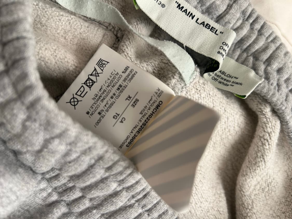 오프화이트  20ss 에어포트 테이프 스웻조거팬츠 상품이미지6