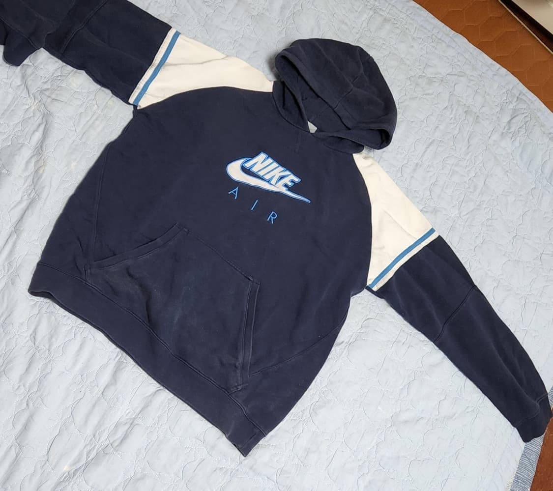 나이키 AIR 빅로고 자수로고 올드스쿨 후드티 상품이미지5