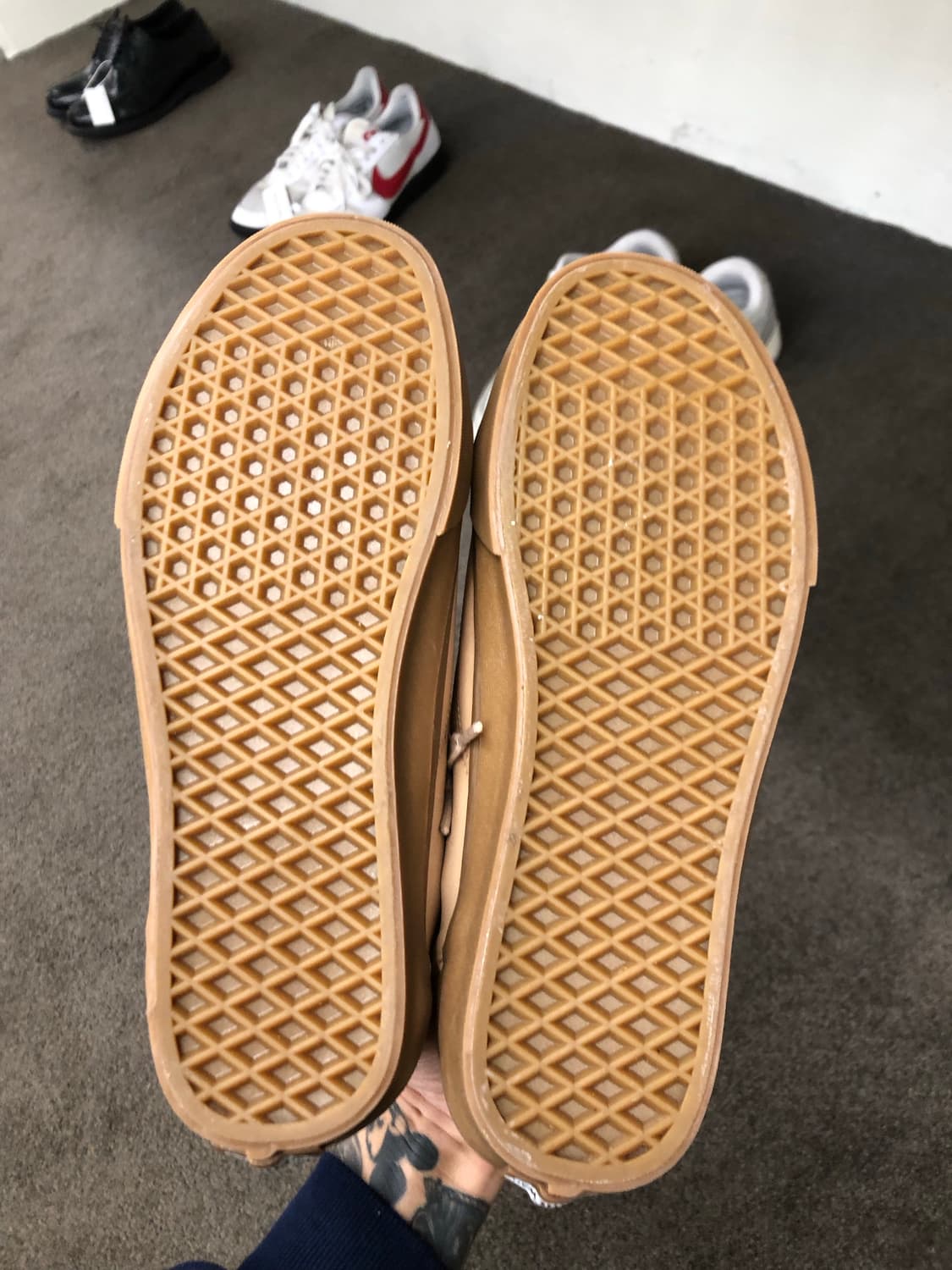 핸더스킴맛 레더 반스 상품이미지4