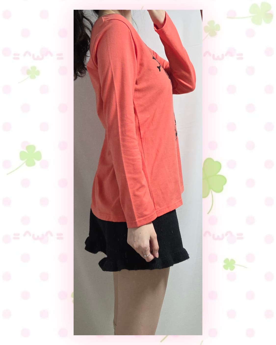 코랄 펑크 롱슬리브 상품이미지2