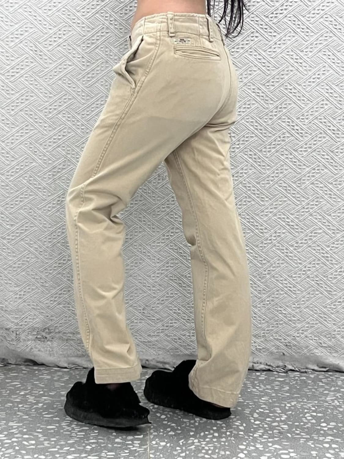 폴로 랄프로렌 빈티지 레트로 오트밀 코튼팬츠 28인치 C08112 상품이미지2