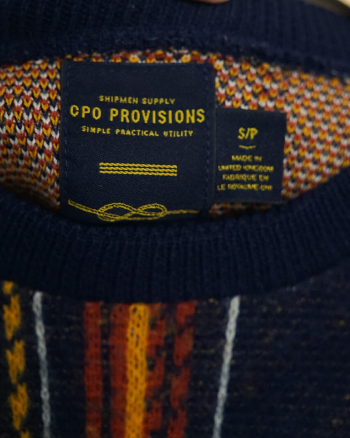 빈티지 영국제 피셔맨 니트 상품이미지8