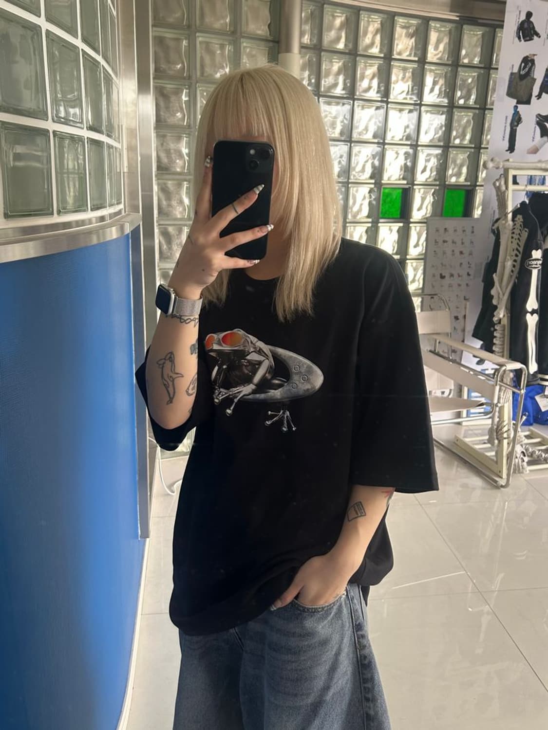 ENHANCE QDC SS TEE FROG 5.0 FOA409028 상품이미지1