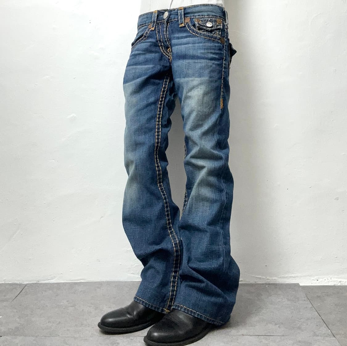True Religion Billy Super T Wash  Leg Je 상품이미지1