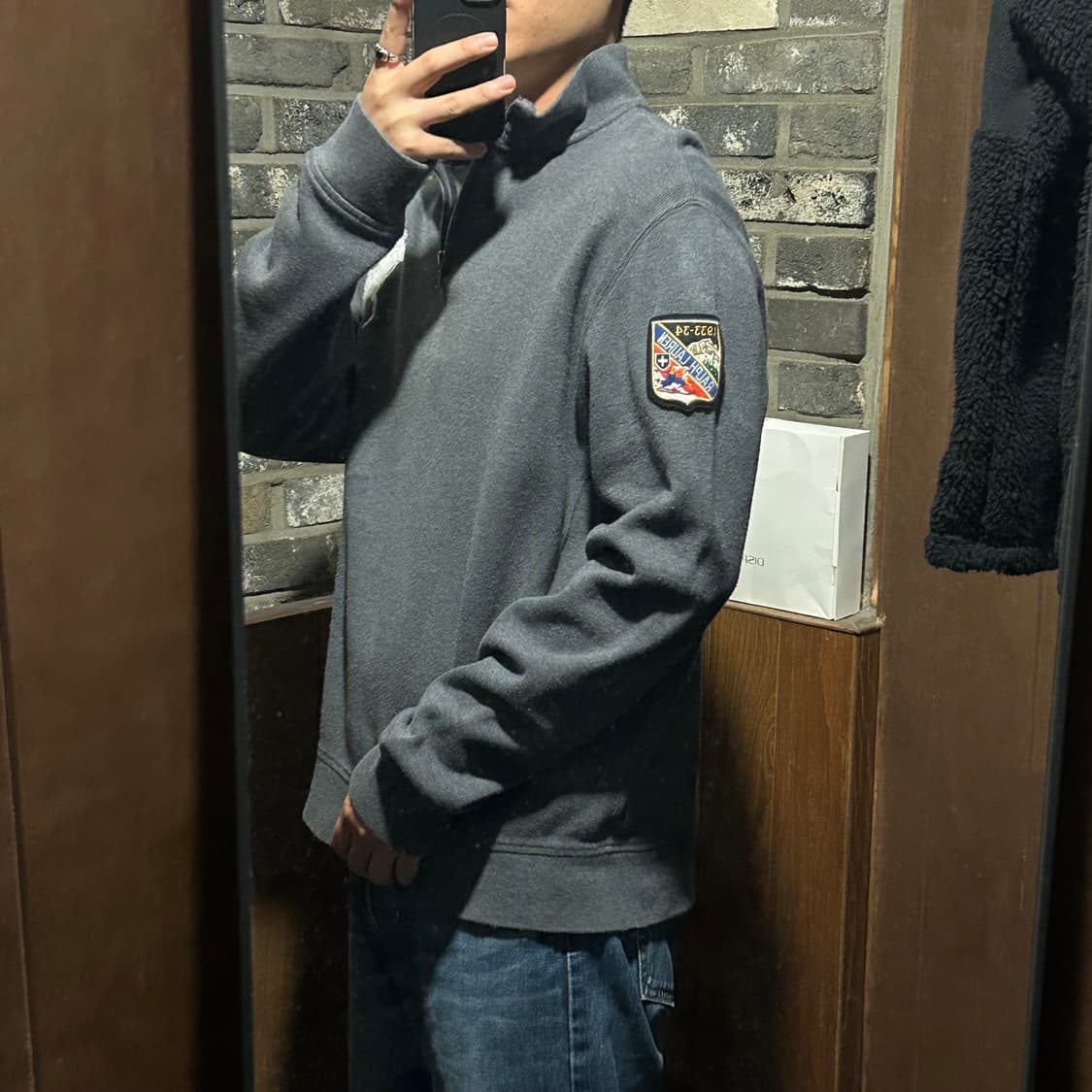 XL) 폴로 랄프로렌 빅포니 반집업 풀오버 코튼 니트 상품이미지10