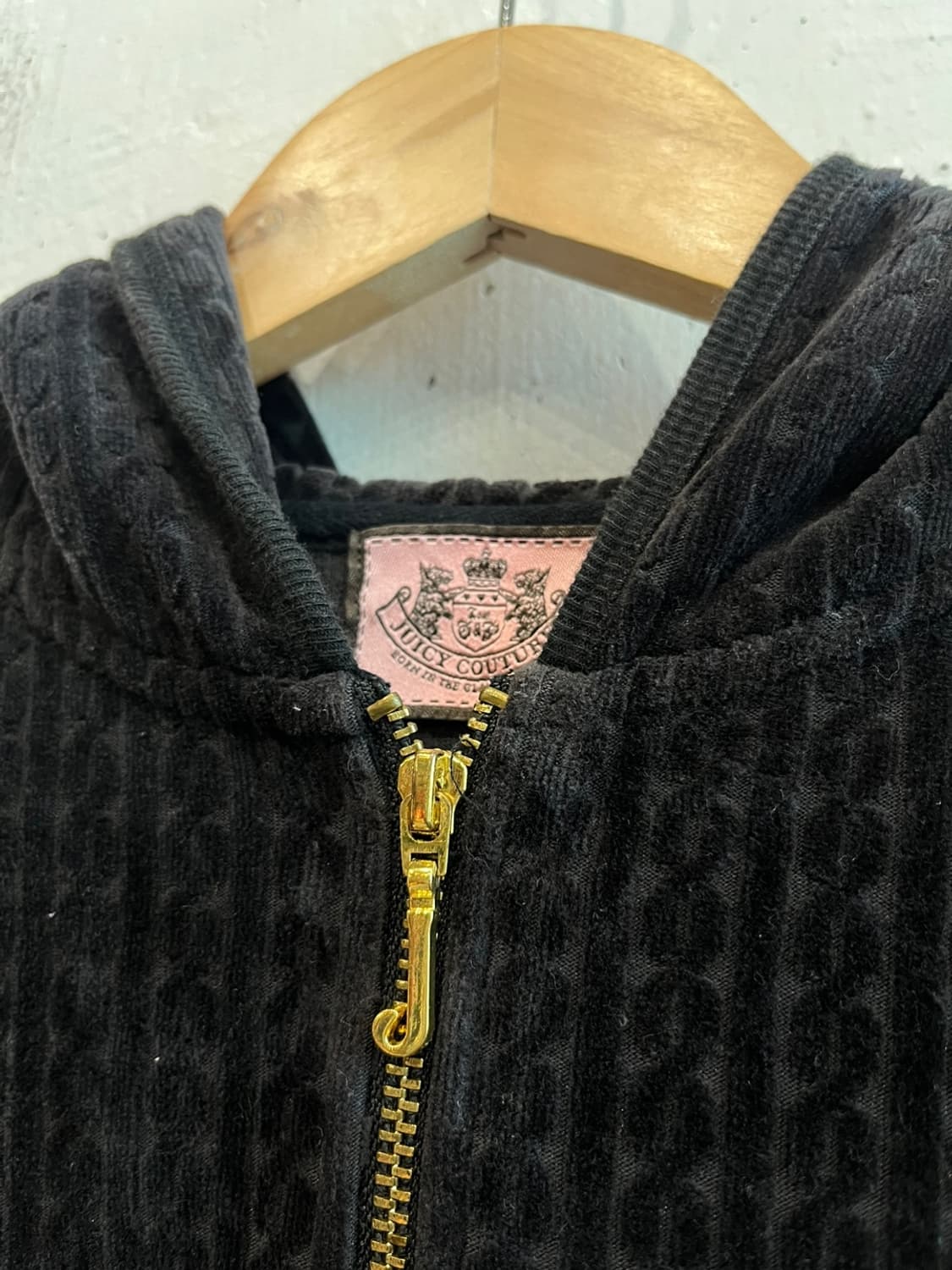 JUICY COUTURE 쥬시꾸뛰르 벨벳 후드집업  상품이미지3