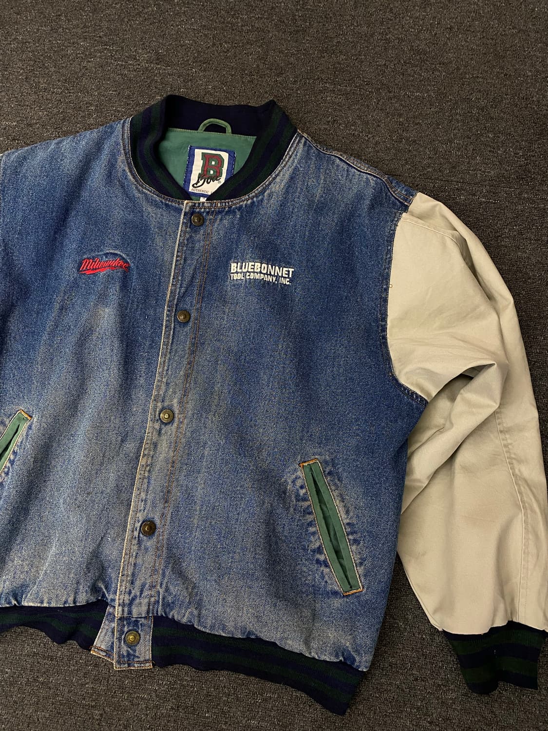 Boa 보어 어센틱 데님 바시티 자켓 상품이미지5