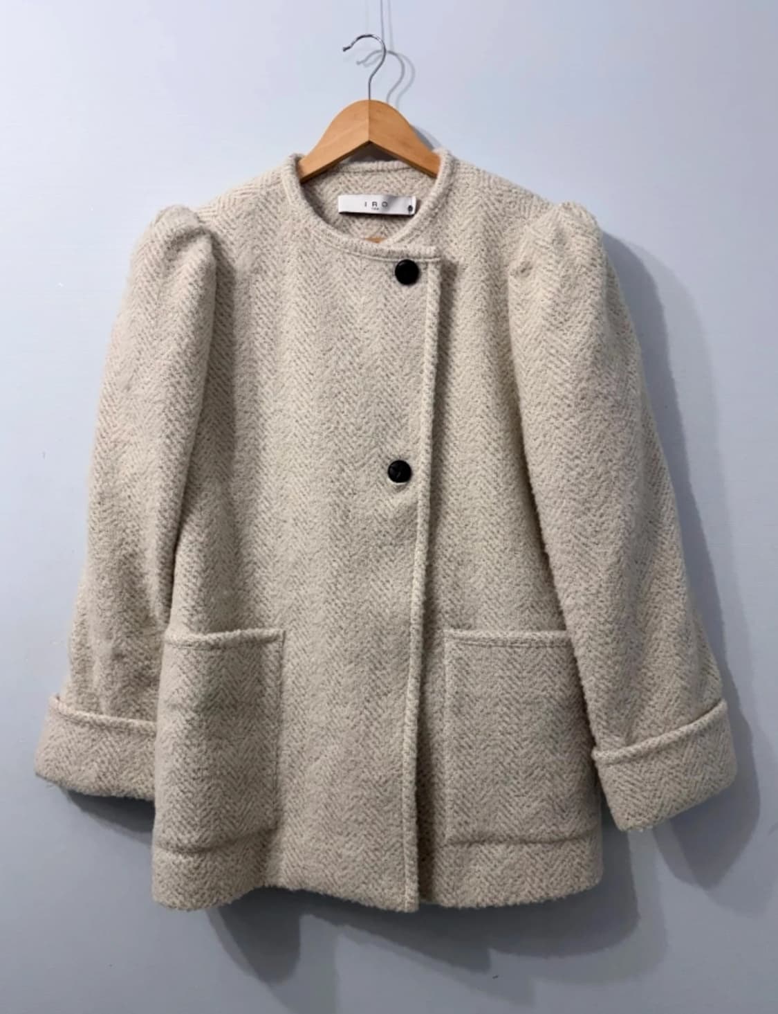 (새상품) Iro 이로 울 코트 ~55 상품이미지1