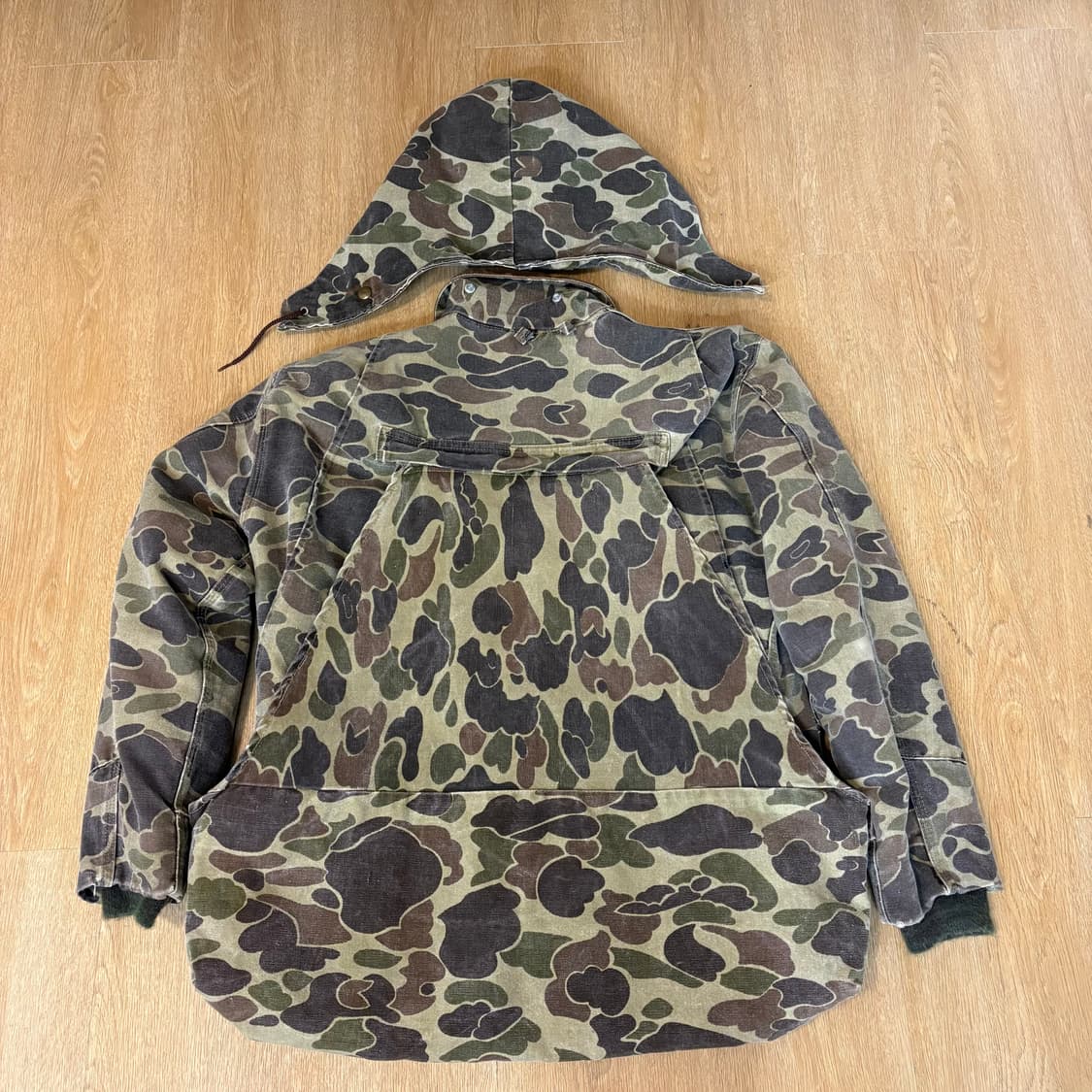 80s 칼하트 카모 워크 자켓 L 상품이미지2