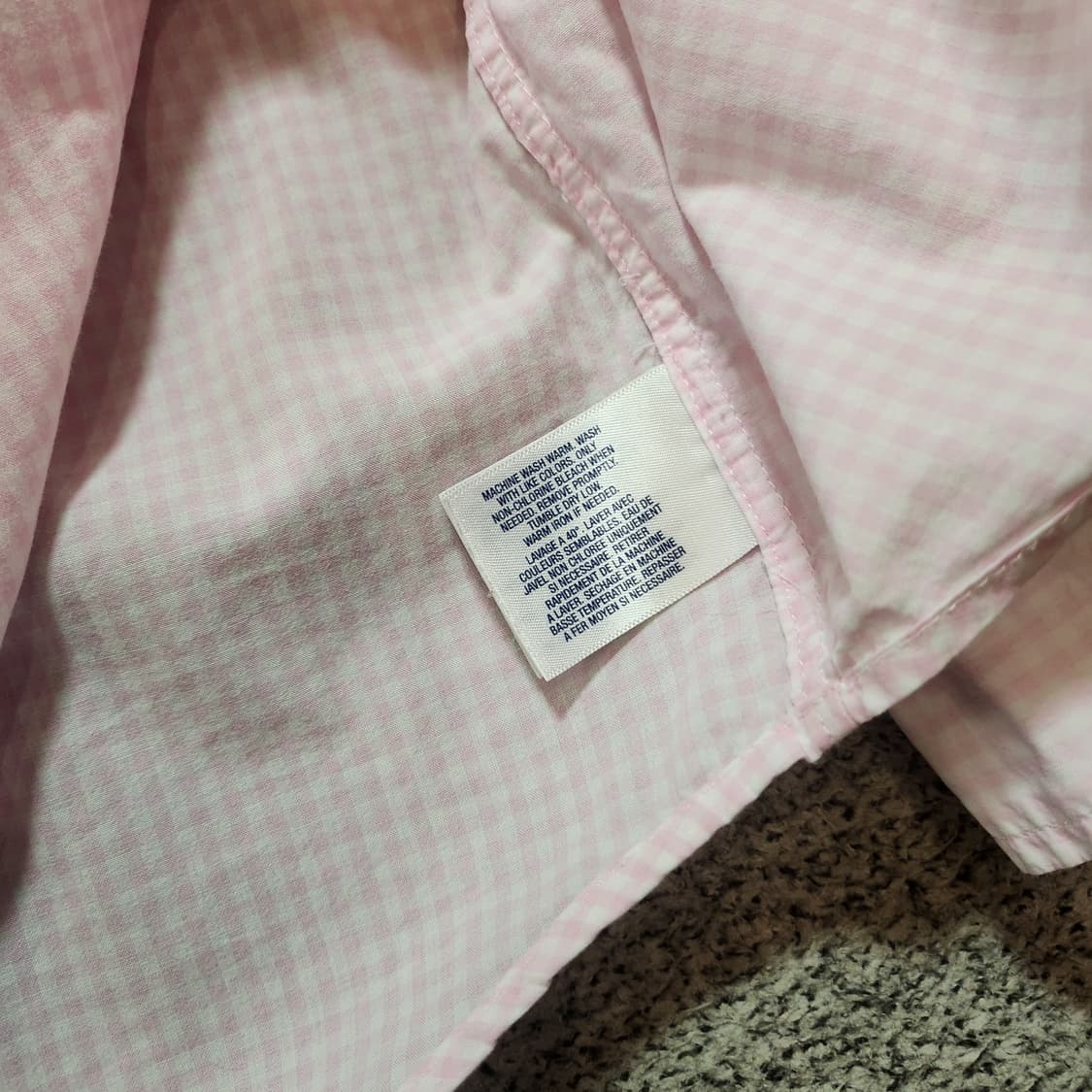 폴로 랄프로렌 잔체크 셔츠 상품이미지4