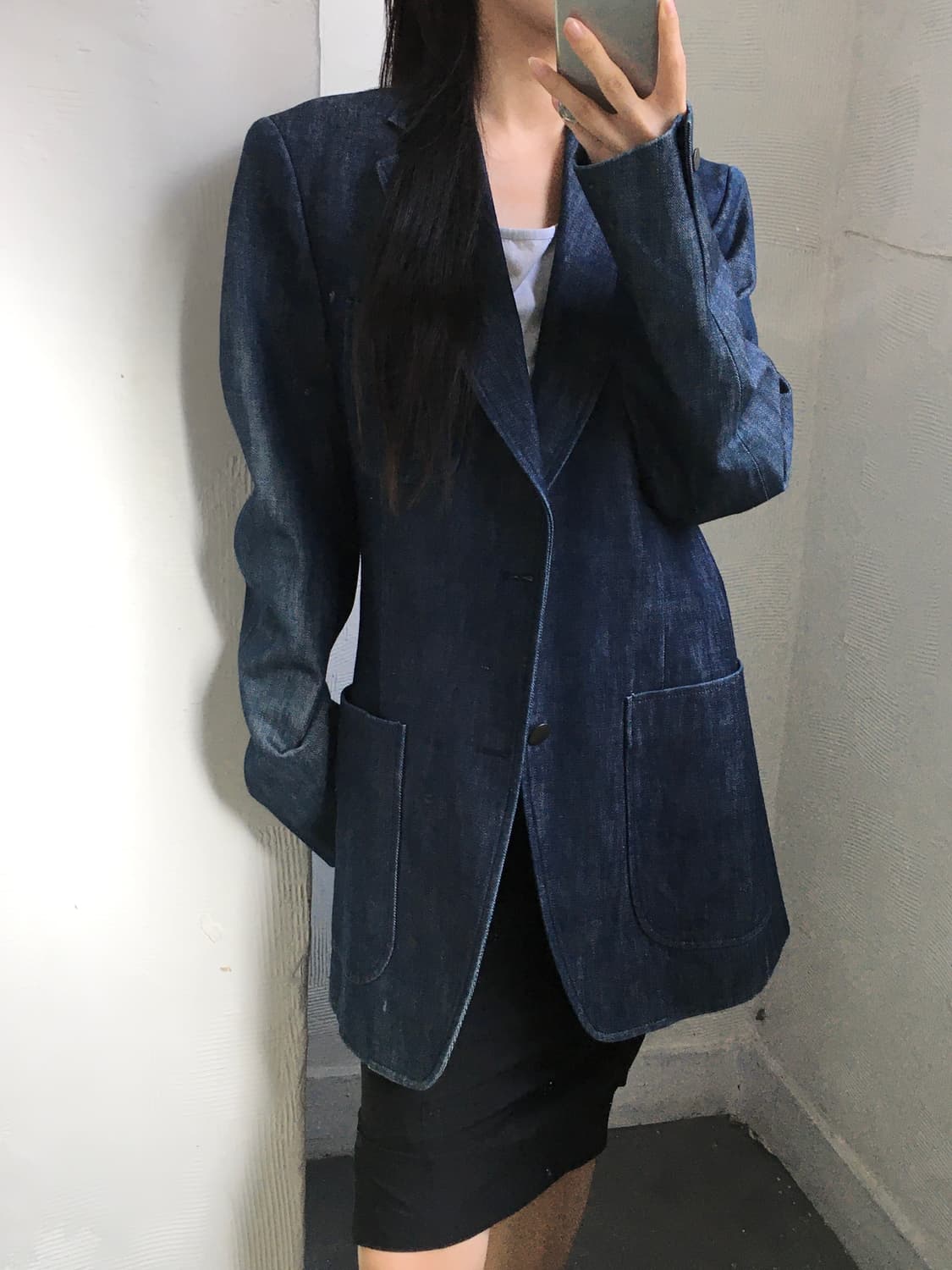 Maison Margiela 마르지엘라 데님 투버튼 블레이저 상품이미지2