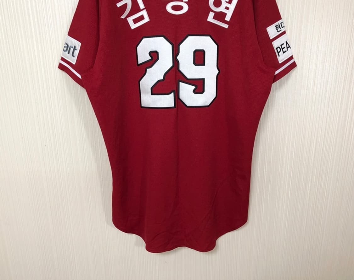 KBO 다이나핏 SSG랜더스 어센틱 원정유니폼/져지 2XL #29 김광현 상품이미지10
