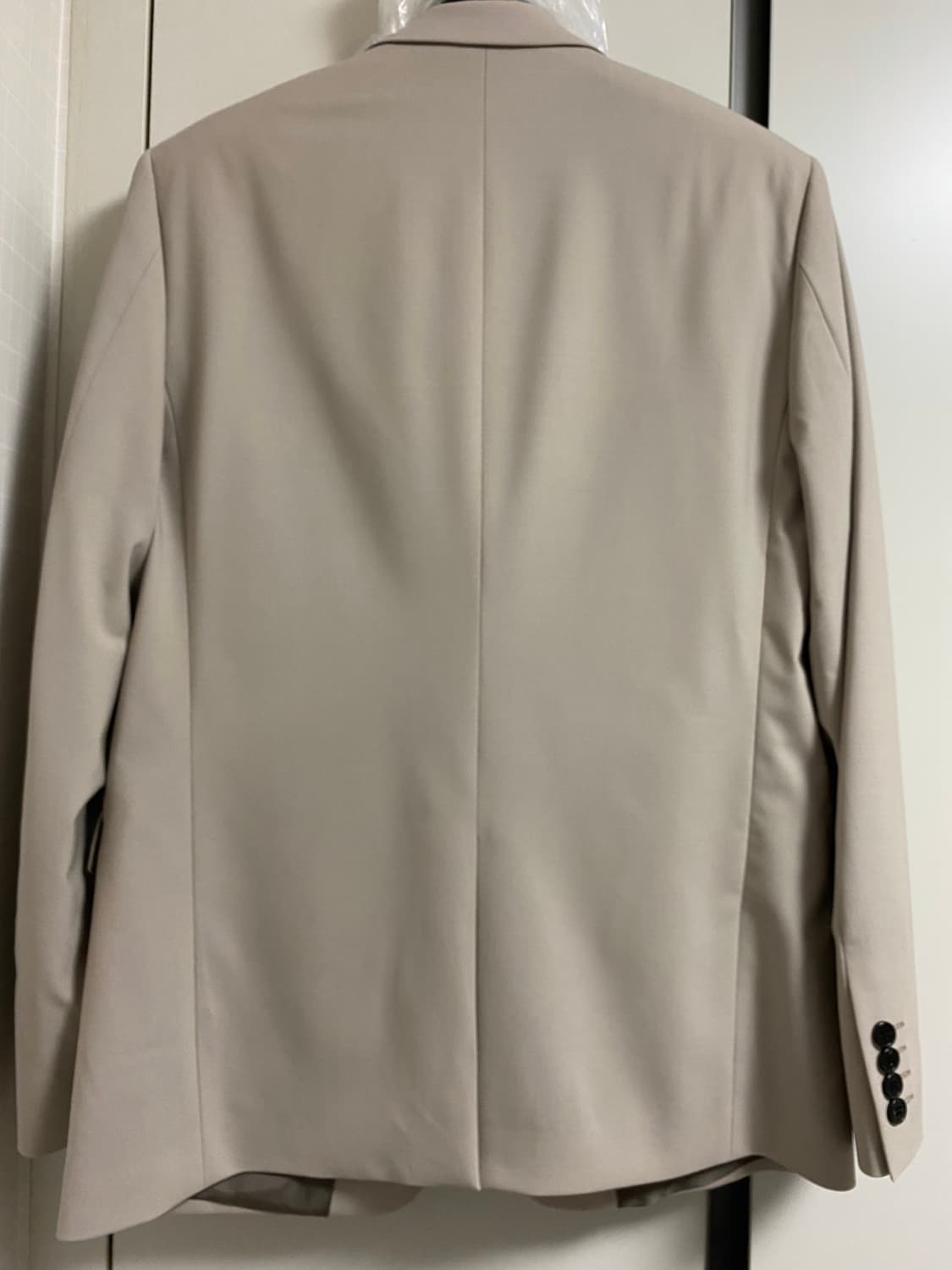 새상품 띠어리 챔버스 뉴테일러2 울블레이저 40R 105 다크샌드 상품이미지2