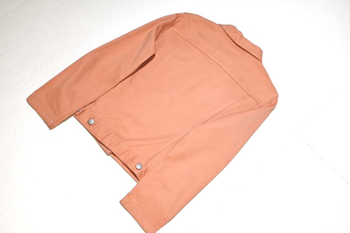 Helmut lang 2000s silk denim jacket 상품이미지3