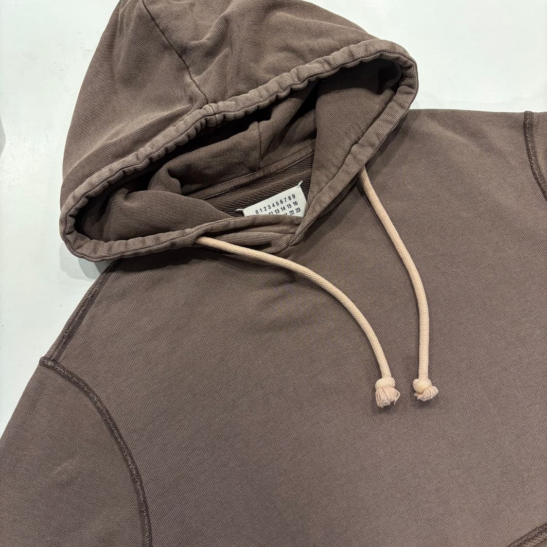 [48] 19ss 마르지엘라 리버스 브라운 후드티 B283 상품이미지3