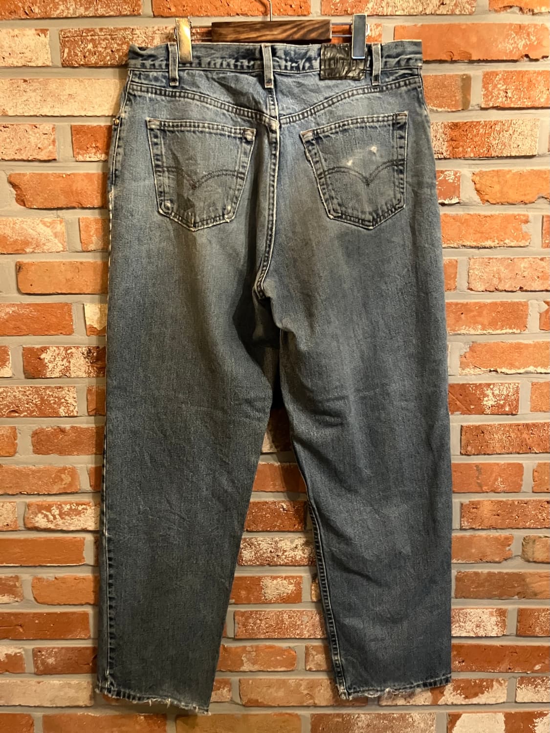 90s USA 빈티지 리바이스 실버탭 루즈핏 데님 팬츠 상품이미지5