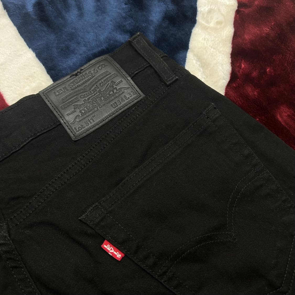 [34]리바이스511 프리미엄 데님팬츠/블랙/슬림핏 상품이미지1