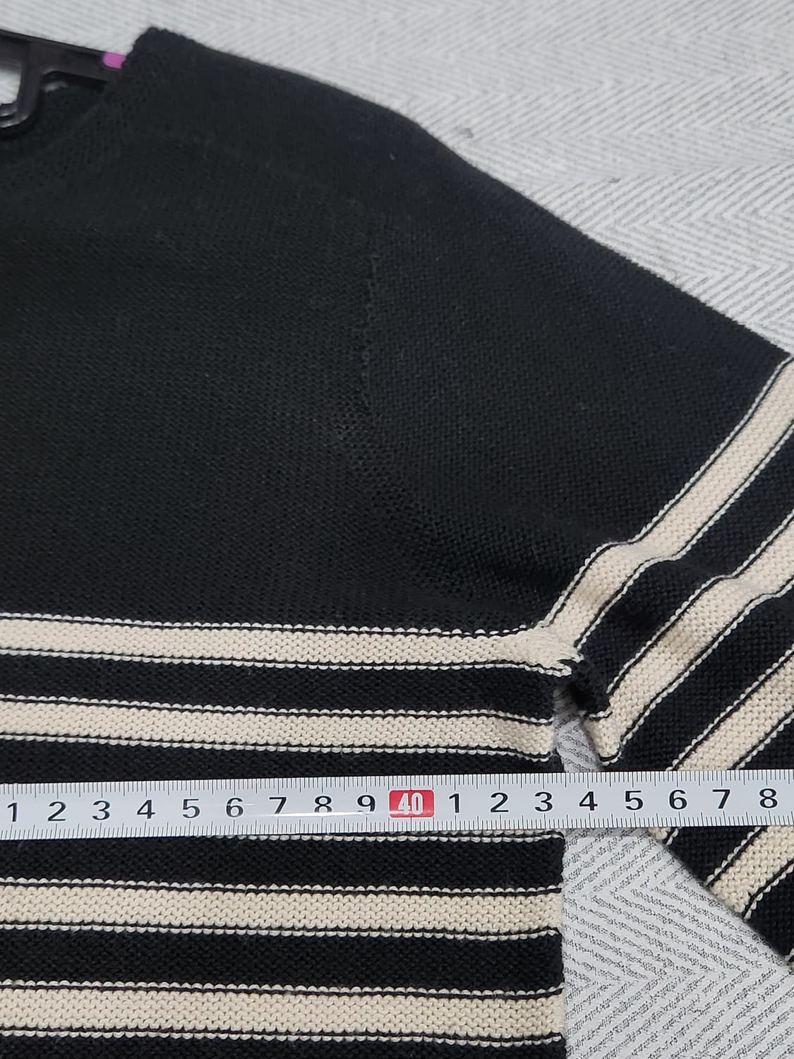 [S] 유니클로 이네스 콜라보 스트라이프 니트 여성 S사이즈 상품이미지7