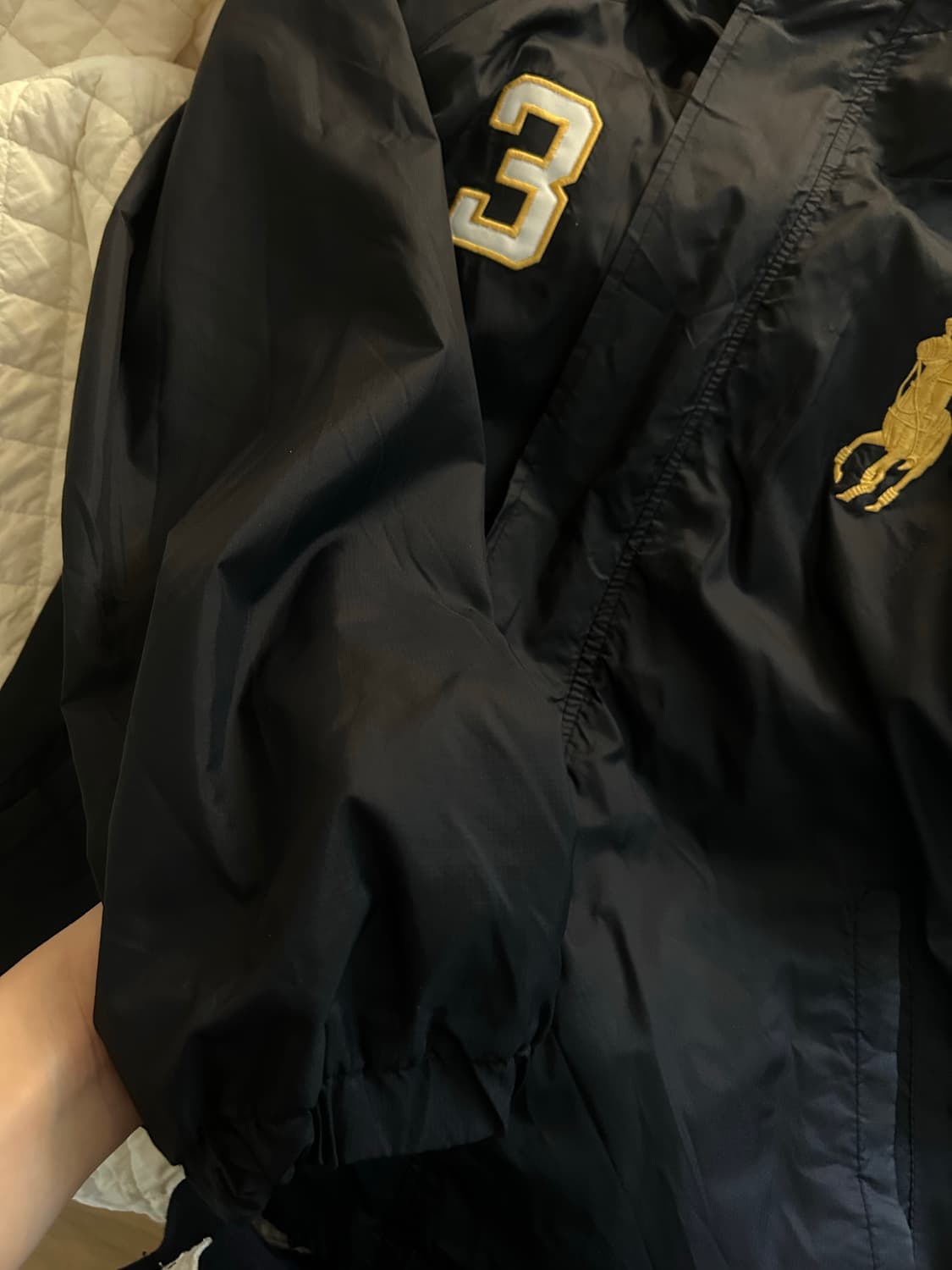 폴로 랄프로렌 빅포니 성조기 바람막이 후드집업 남녀공용 상품이미지2