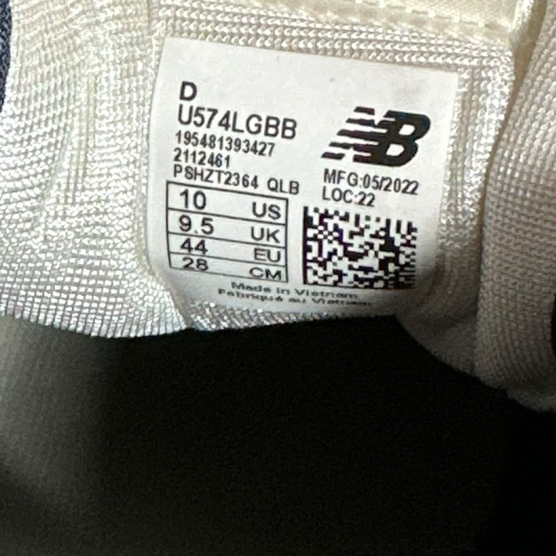 ✨ (바배) 뉴발란스 574 레거시 네이비 280mm 상품이미지7