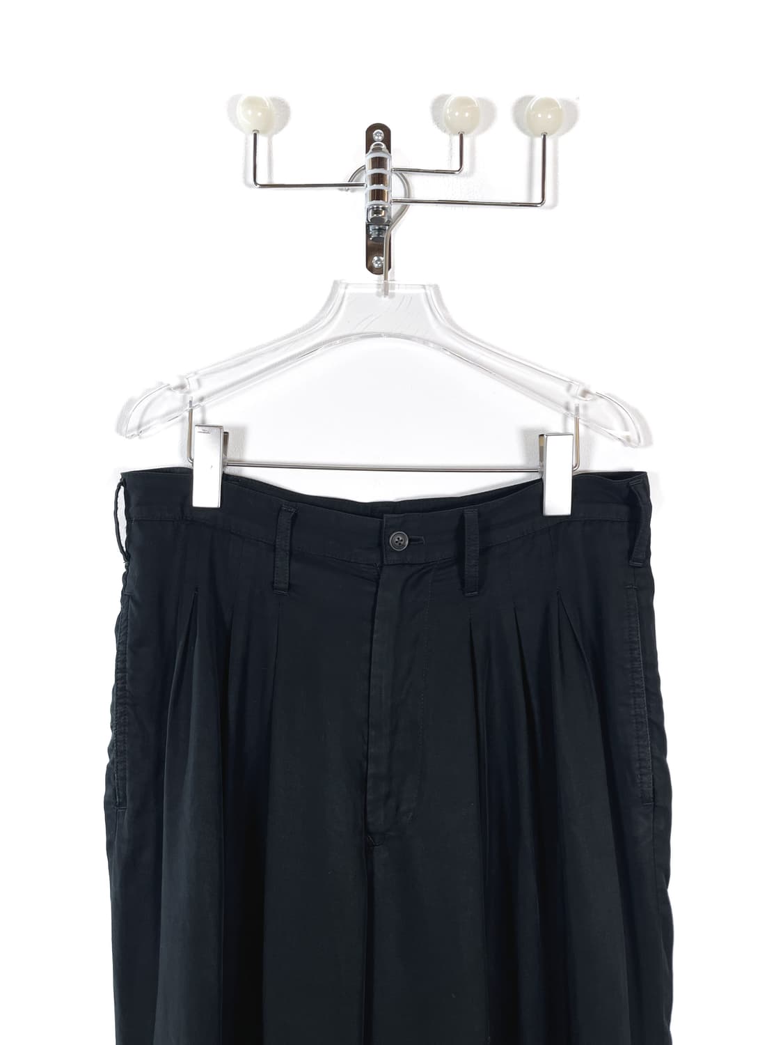 요지 야마모토 뿌르 옴므 핀턱 슬랙스 상품이미지3