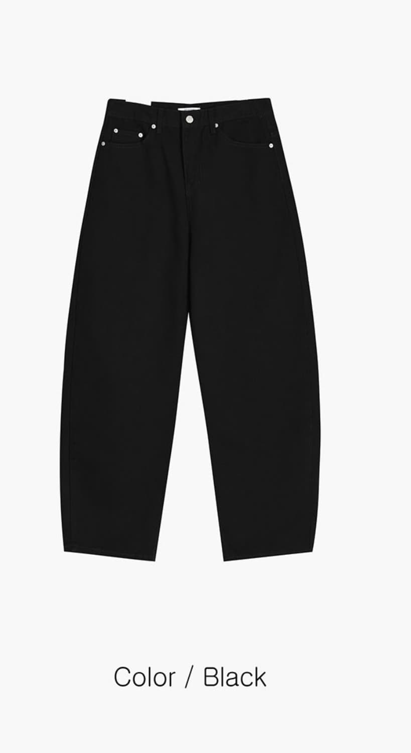 Usa 커브드 코튼 팬츠 s 상품이미지1