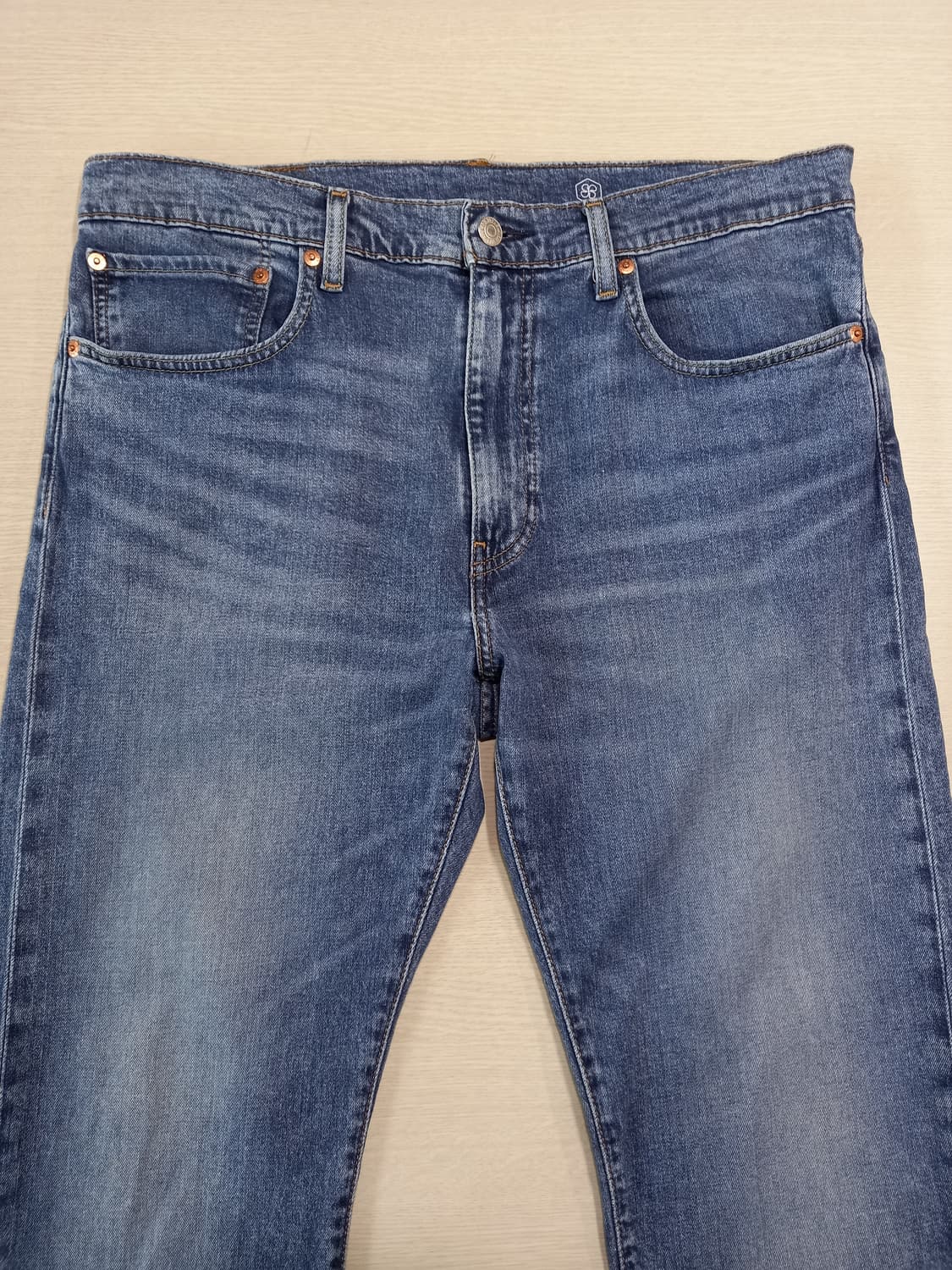 36 빅E 리바이스502 리오셀26% 워싱 스판 슬림일자진 36-439 상품이미지3