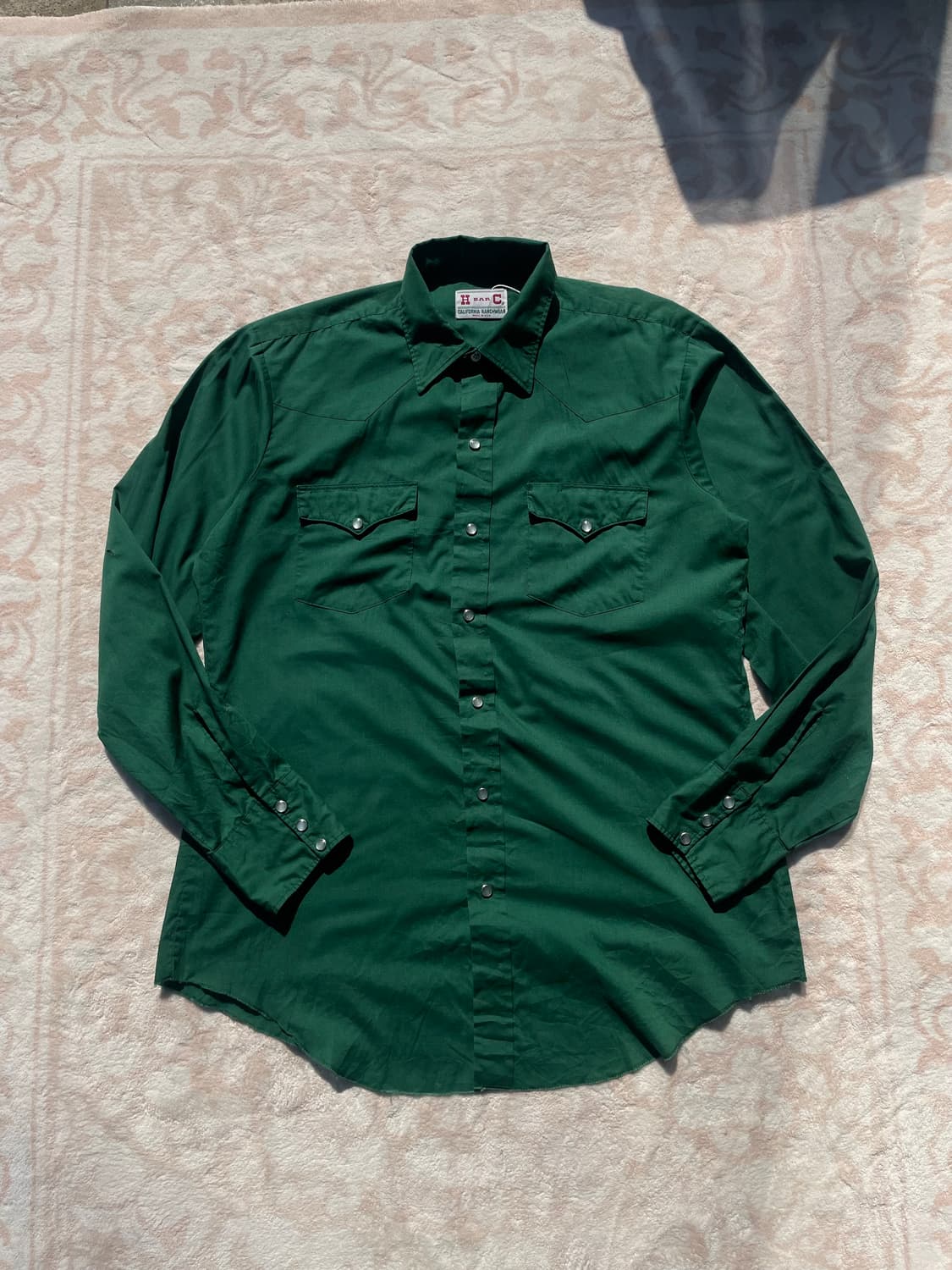 h bar c usa 그린 웨스턴셔츠 상품이미지3