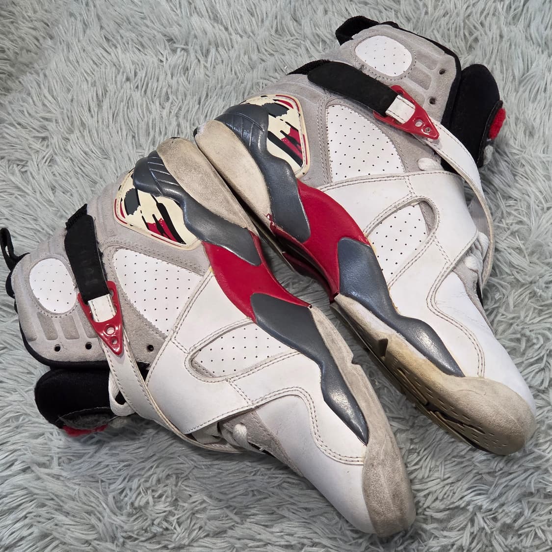 1a-27:나이키 에어 조던 8 레트로 GS유소년용(240) 상품이미지7