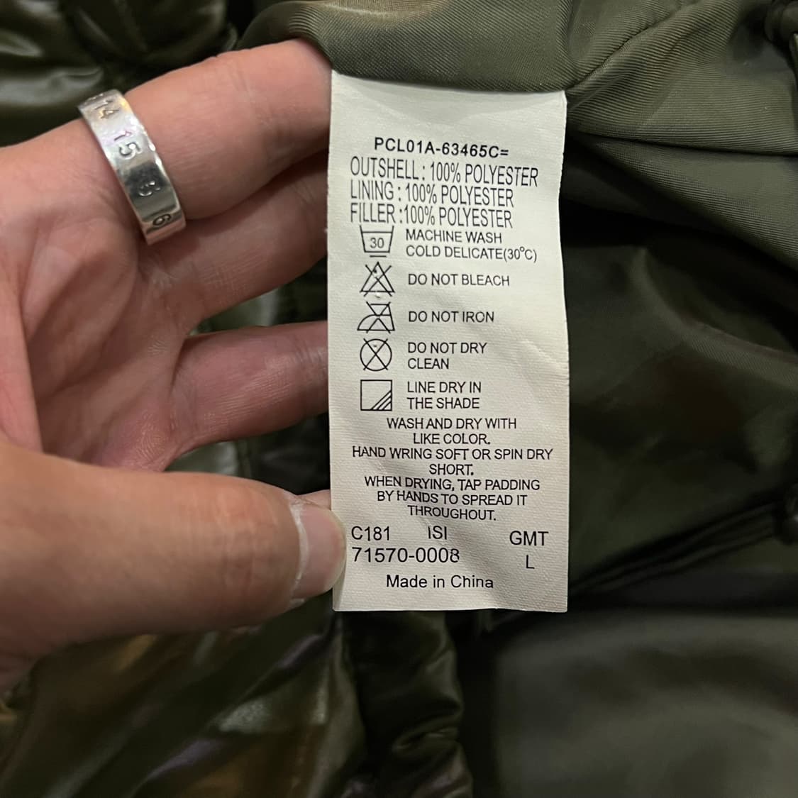  리바이스 워크 로고 패딩 y13925 상품이미지9