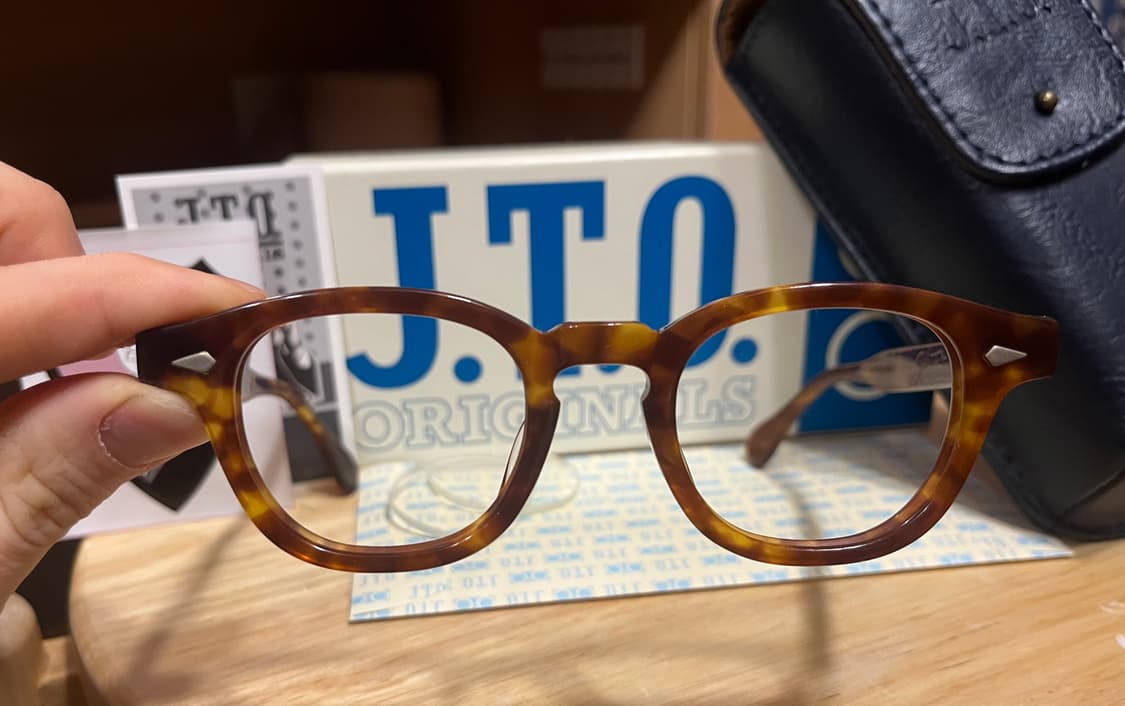 jto ar 44-22 라이트톨토이즈 아넬 안경 뿔테 상품이미지3