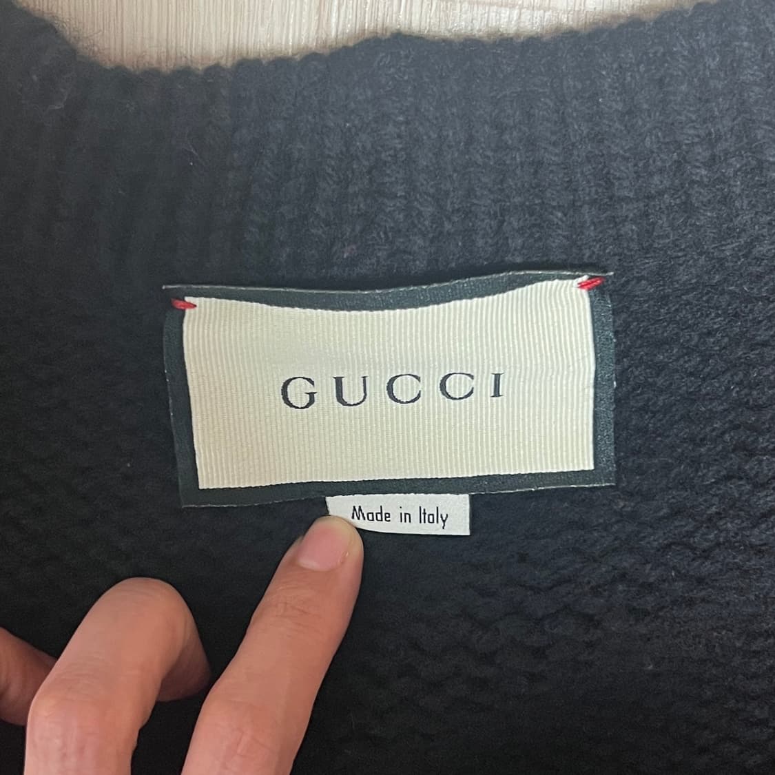 구찌 오버사이즈 케이블 니트 가디건 M 상품이미지2