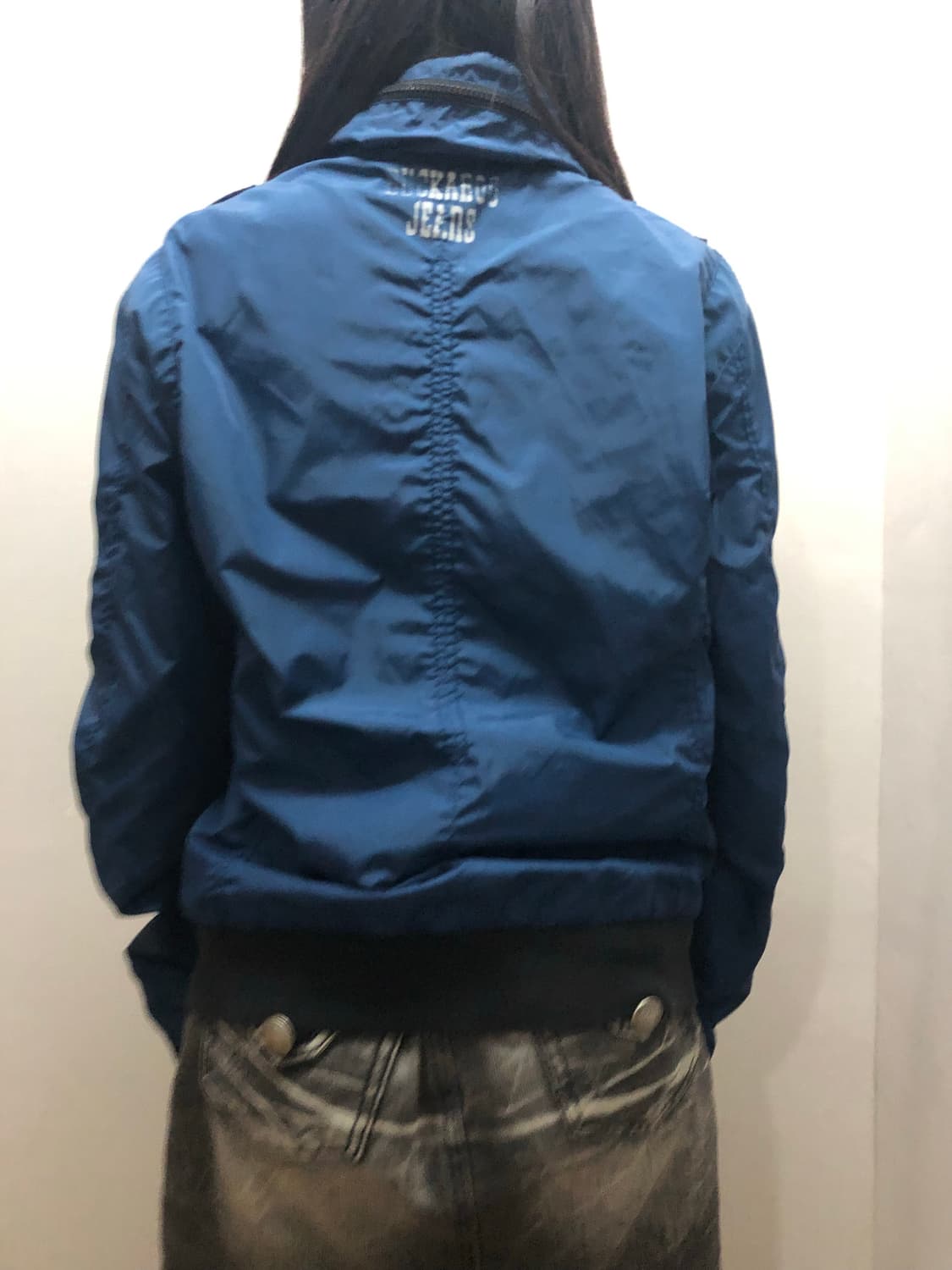 빈티지 버커루 블루 펑크 점퍼 상품이미지7