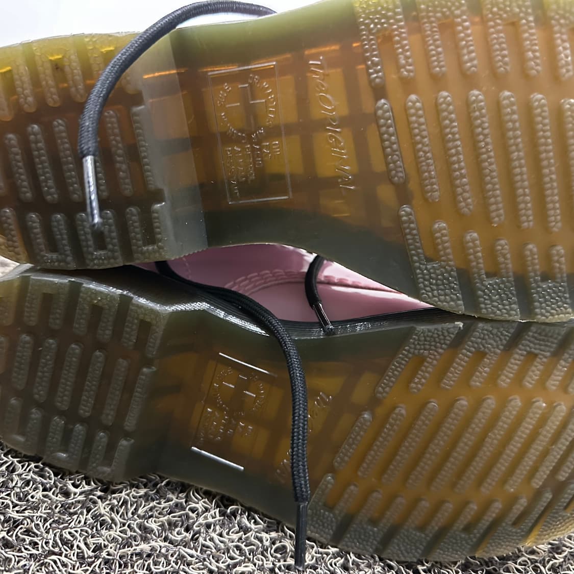 닥터마틴 여성 페이턴트 워커 부츠 핑크 UK 4(230) 상품이미지7