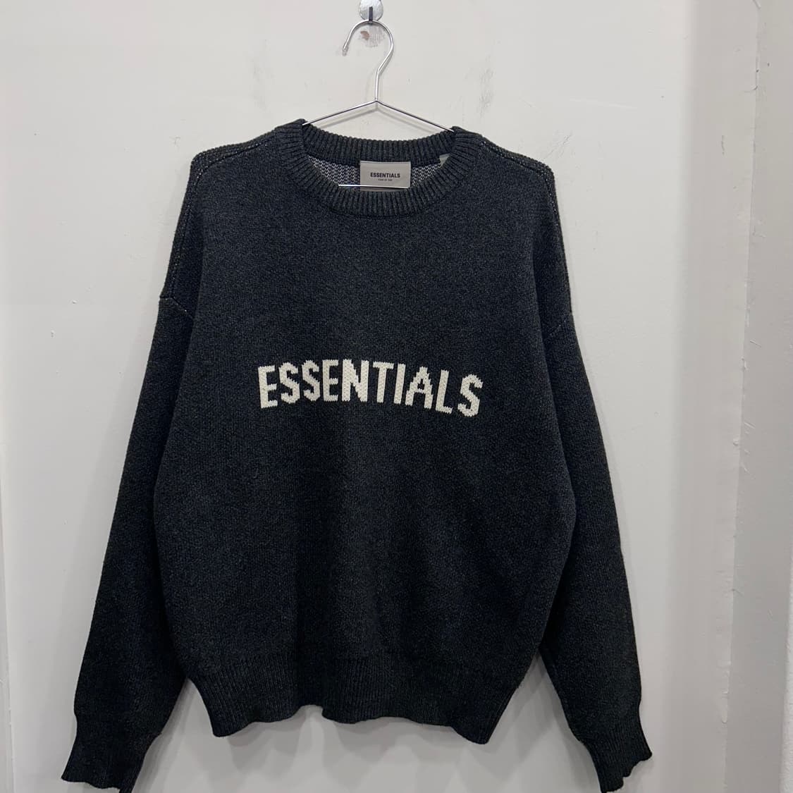 에센셜 피어 오브 갓 오버핏 라운드 니트 상품이미지2