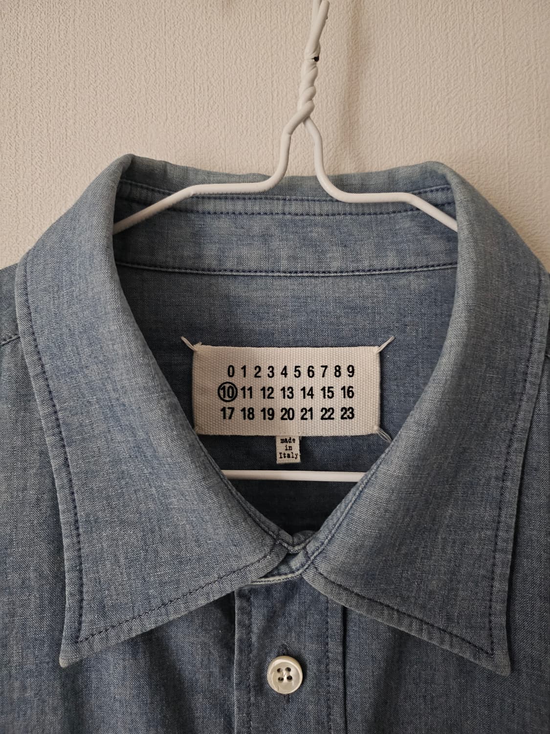 메종마르지엘라 샴브레이 셔츠 상품이미지5