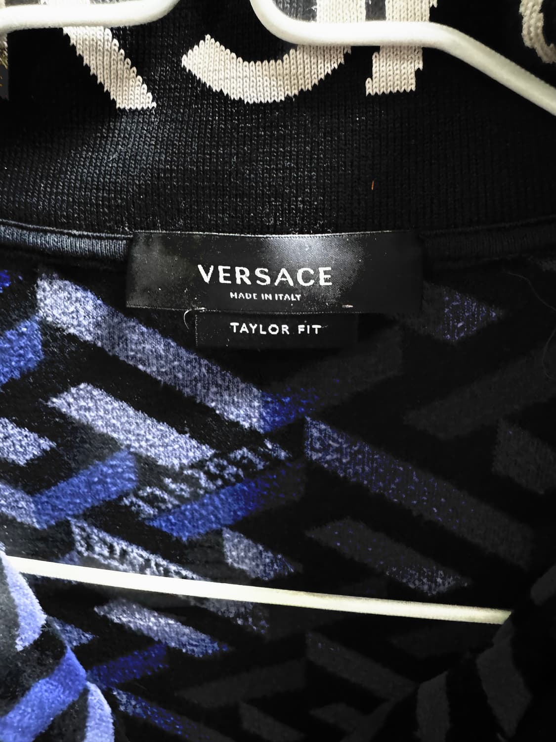 베르사체 모노그램 플리스 트랙자켓 M (테일러핏) 상품이미지3