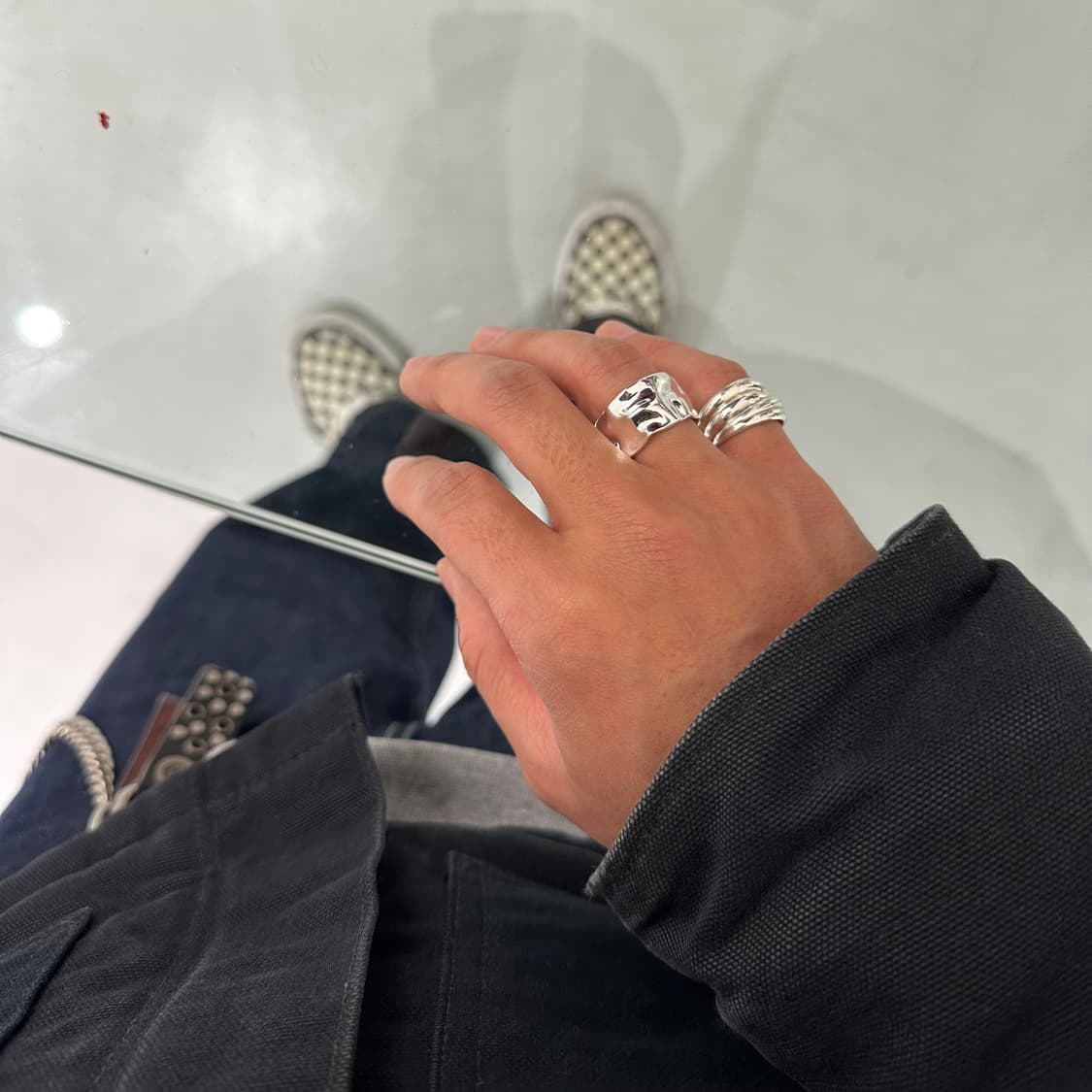 크러셔블 925 실버링 상품이미지3