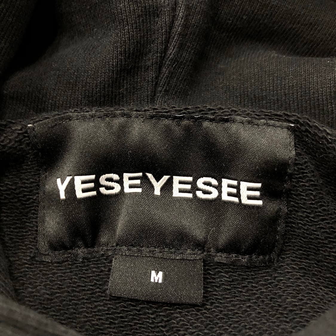 M 예스아이씨 백로고 후드티 상품이미지4