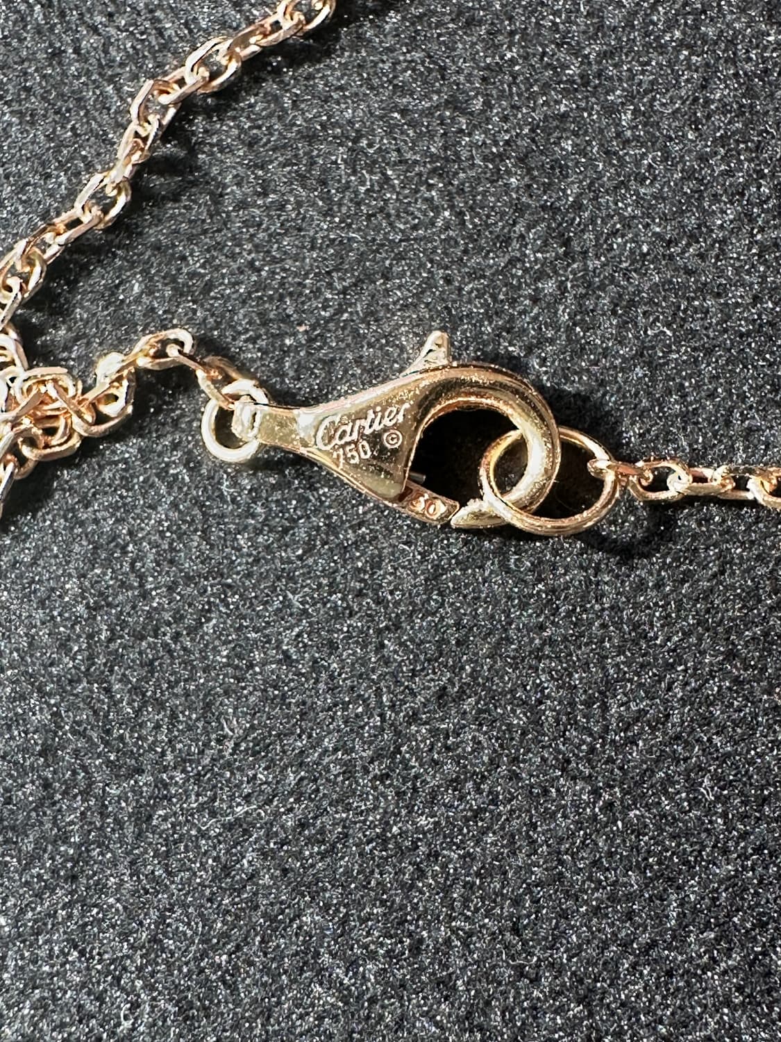 베이비러브 스타일 다이아 목걸이 18k 상품이미지2