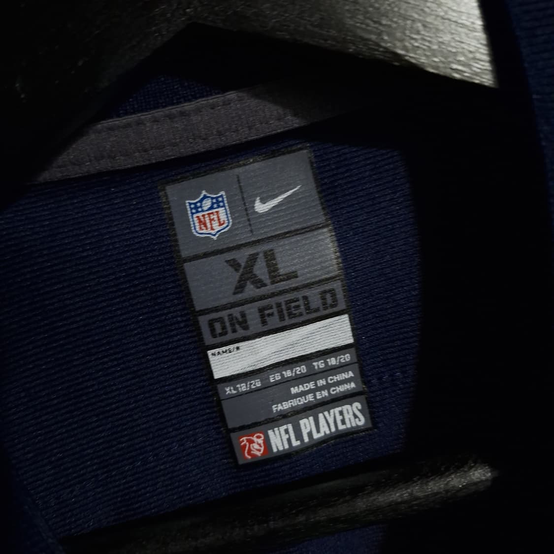 NFL 나이키 네이비 뉴잉글랜드 패트리어츠 87 럭비져지 유니폼 반팔티 상품이미지7